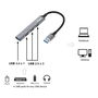 Equip Hub USB 3.0 4 Puertos, 1x USB 3.0 Supervelocidad 5 Gb/s y 3x USB 2.0, Concentrador Expansión para PC/Portátil, Carcasa Aluminio Ultradelgado