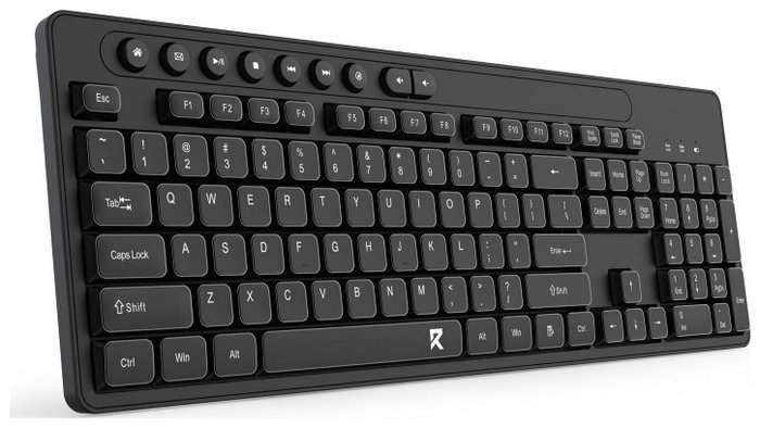 Redragon BK-7094 Teclado Inalámbrico Negro con Teclado Numérico - Layout Polaco