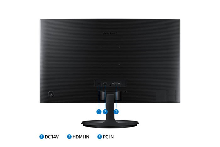 Samsung Monitor Essential S27C364EAU Curvo 27 pulg Full HD 75Hz Negro