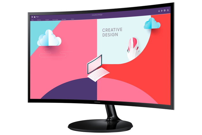 Samsung Monitor Essential S27C364EAU Curvo 27 pulg Full HD 75Hz Negro