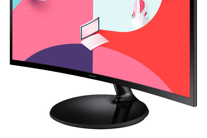 Samsung Monitor Essential S27C364EAU Curvo 27 pulg Full HD 75Hz Negro