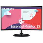 Samsung Monitor C27F364EAU 27" Full HD (1920x1080) Pantalla Curva 1800R 75Hz AMD FreeSync 4ms Negro