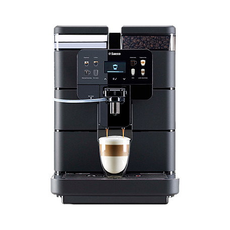 Saeco New Royal OTC Cafetera Superautomática Espresso, Molinillo Integrado, 8 Bebidas, 2.5L Depósito, Negro Saeco New Royal OTC Cafetera Superautomática Espresso, Molinillo Integrado, 8 Bebidas, 2.5L Depósito, Negro
