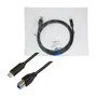 LogiLink Cable USB 3.2 Gen1 de USB-C a USB-B, 2 m, Negro