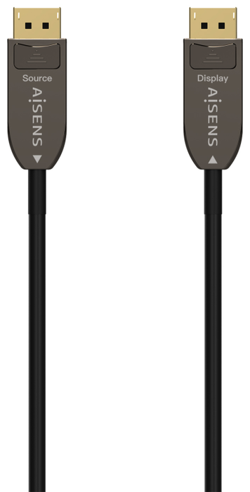 Aisens Cable DisplayPort 1.4 Activo AOC 8K 30m Negro