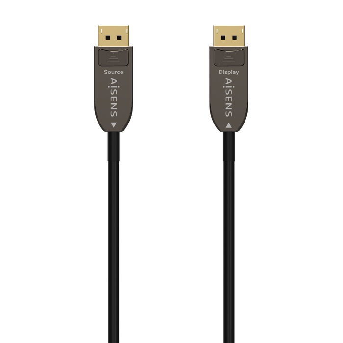 Aisens Cable DisplayPort 1.4 Activo AOC 8K 30m Negro, A155-0609 Aisens Cable DisplayPort 1.4 Activo AOC 8K 30m Negro, A155-0609
