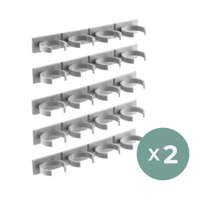 Pack Organizador de Especias Adhesivo y Divisible InnovaGoods (2 unidades) Pack Organizador de Especias Adhesivo y Divisible InnovaGoods (2 unidades)