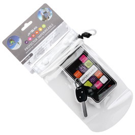 Jet Lag Protector Impermeable Móvil Jet Lag PVC con Cuerda y 3 Cierres Zip, Medidas 12x1,5x22 cm