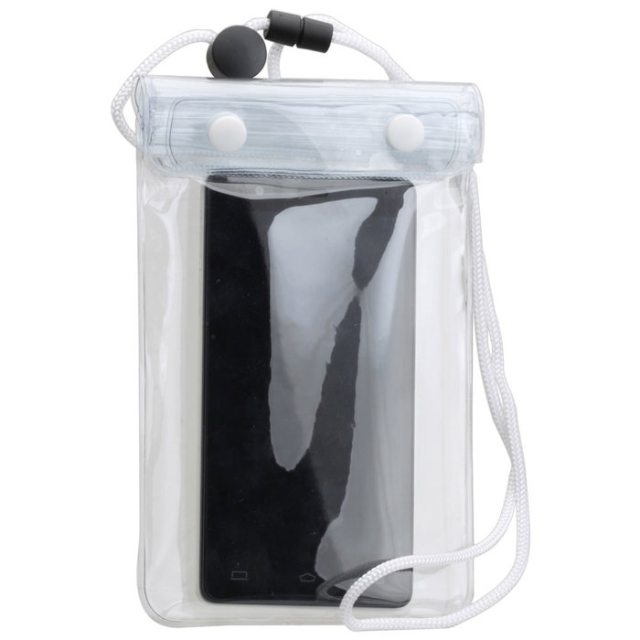 Jet Lag Protector Impermeable Móvil Jet Lag PVC con Cuerda y 3 Cierres Zip, Medidas 12x1,5x22 cm