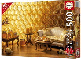 EDUCA BORRAS Puzzle Plus Dulce Hogar de Miel de 500 piezas