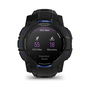 Garmin Instinct 3 Reloj Inteligente con Pantalla AMOLED de 45 mm, GPS, Caja de Aluminio y GFRP, Correa de Silicona Intercambiable Negro/Azul Bolt, Resistencia al Agua 10 ATM
