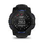 Garmin Instinct 3 Reloj Inteligente con Pantalla AMOLED de 45 mm, GPS, Caja de Aluminio y GFRP, Correa de Silicona Intercambiable Negro/Azul Bolt, Resistencia al Agua 10 ATM