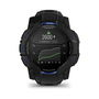 Garmin Instinct 3 Reloj Inteligente con Pantalla AMOLED de 45 mm, GPS, Caja de Aluminio y GFRP, Correa de Silicona Intercambiable Negro/Azul Bolt, Resistencia al Agua 10 ATM