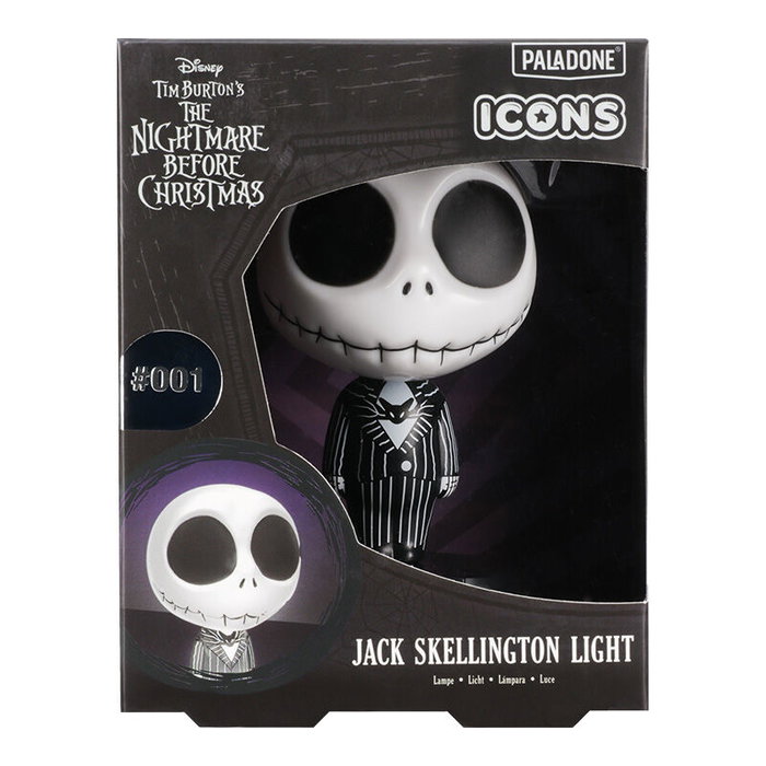 Paladone Lámpara Icons Jack Skellington Pesadilla Antes de Navidad Disney 10cm
