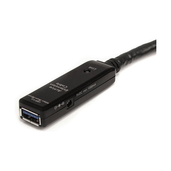 Cable USB Startech USB3AAEXT5M USB A Negro