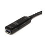 Cable USB Startech USB3AAEXT5M USB A Negro