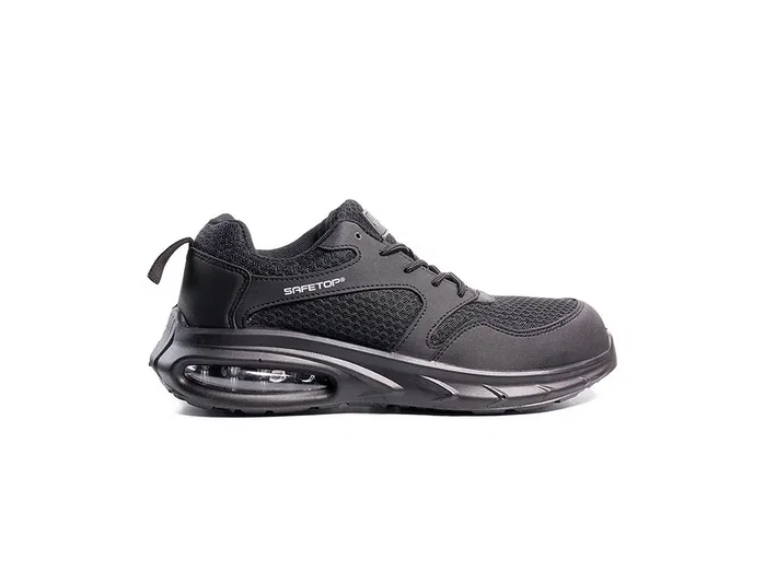 Safetop Zapatos de seguridad Duttio microfibra transpirable talla 37 negro Safetop Zapatos de seguridad Duttio microfibra transpirable talla 37 negro