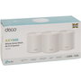 TP-Link Deco X1500 Mesh-System 3-Pack Wi-Fi 6 Blanco
