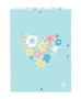 Safta Carpeta Folio Moos Fiori con 3 Solapas y Gomas