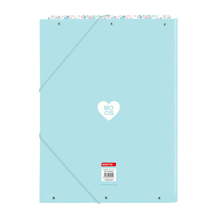 Carpeta de anillas Moos Fiori Multicolor A4 26 x 33.5 x 2.5 cm