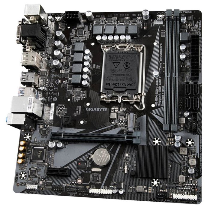 GIGABYTE H610M S2H V3 DDR4 Micro ATX Intel H610 Express GIGABYTE H610M S2H V3 DDR4 Micro ATX Intel H610 Express