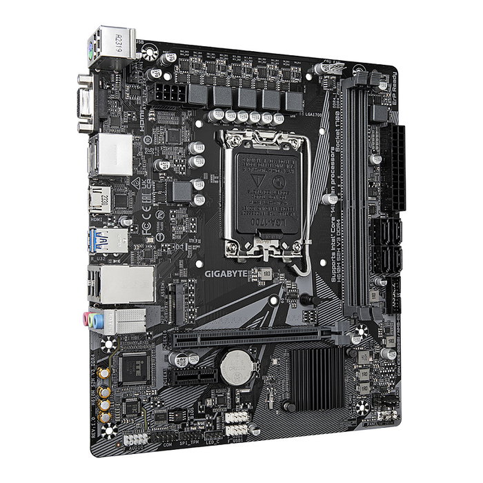 GIGABYTE H610M S2H V3 DDR4 Micro ATX Intel H610 Express GIGABYTE H610M S2H V3 DDR4 Micro ATX Intel H610 Express