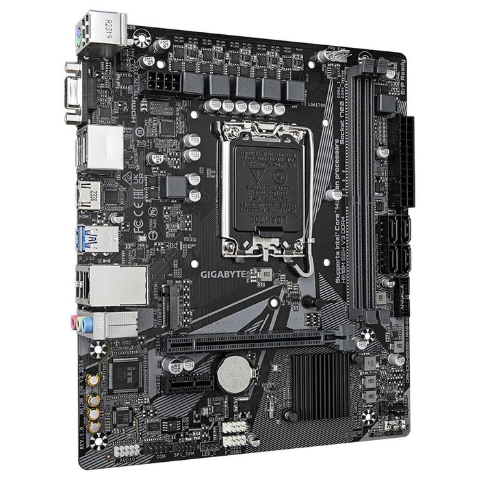 GIGABYTE H610M S2H V3 DDR4 Micro ATX Intel H610 Express GIGABYTE H610M S2H V3 DDR4 Micro ATX Intel H610 Express