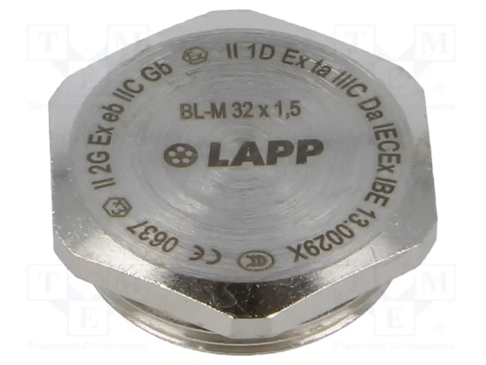 LAPP SKINDICHT® BL-M ATEX Tapón M32 con aislamiento LAPP SKINDICHT® BL-M ATEX Tapón M32 con aislamiento