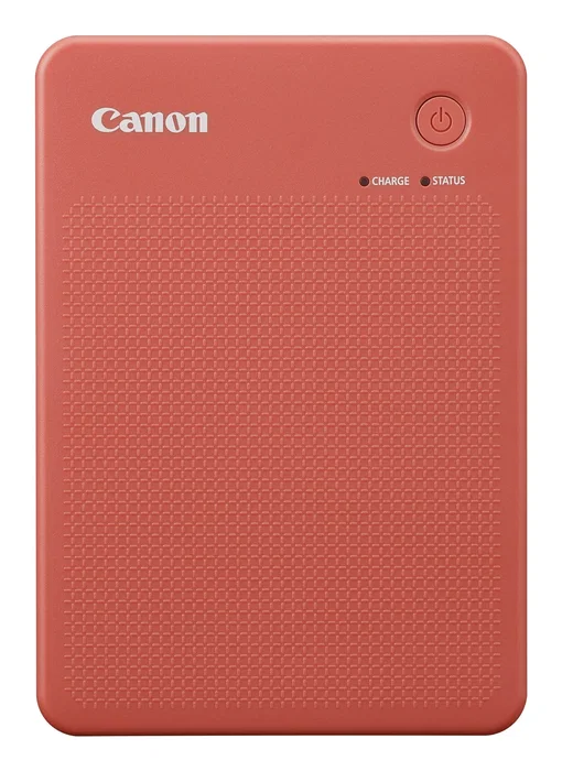 Canon SELPHY QX20 Impresora de Fotos Portátil por Sublimación - Inalámbrica (Wi-Fi, Bluetooth), Impresión sin Bordes, Color Rojo Terracotta, Ref. 6754C001