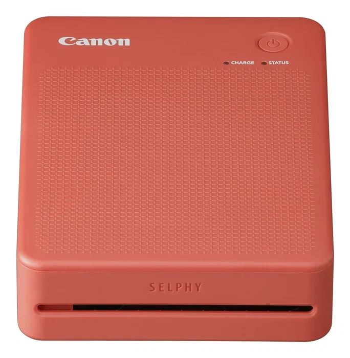Canon SELPHY QX20 Impresora de Fotos Portátil por Sublimación - Inalámbrica (Wi-Fi, Bluetooth), Impresión sin Bordes, Color Rojo Terracotta, Ref. 6754C001