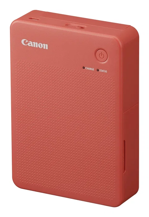 Canon SELPHY QX20 Impresora de Fotos Portátil por Sublimación - Inalámbrica (Wi-Fi, Bluetooth), Impresión sin Bordes, Color Rojo Terracotta, Ref. 6754C001