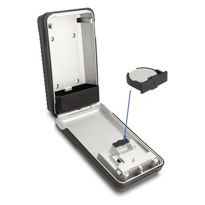 DeLOCK 20932 Caja Fuerte de Pared para Llaves con Candado de Combinación, Aluminio y Plástico Negro, 85 x 151.5 x 47 mm DeLOCK 20932 Caja Fuerte de Pared para Llaves con Candado de Combinación, Aluminio y Plástico Negro, 85 x 151.5 x 47 mm