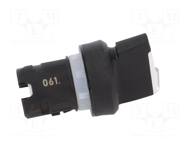 Siemens 3SU10022BF600AA0 Knebelschalter Iluminado 22mm Negro y Blanco