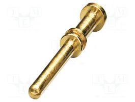 PHOENIX CONTACT Contacto macho industrial de CuZn dorado, crimpado