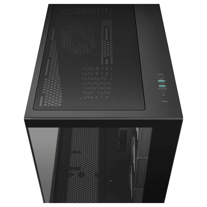 DeepCool CG530 Midi Tower Negra con 4 Ventiladores RGB
