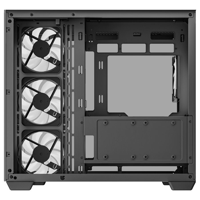 DeepCool CG530 Midi Tower Negra con 4 Ventiladores RGB