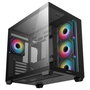 DeepCool CG530 4F Midi Tower Negro ATX, ITX, micro ATX para Juego con Panel de Vidrio Templado