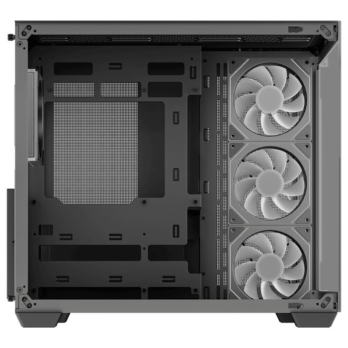 DeepCool CG530 Midi Tower Negra con 4 Ventiladores RGB