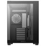 Deepcool CG530 Caja Gaming Midi Tower Negra con Vidrio Templado y 4 Ventiladores ARGB