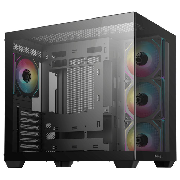DeepCool CG530 Midi Tower Negra con 4 Ventiladores RGB