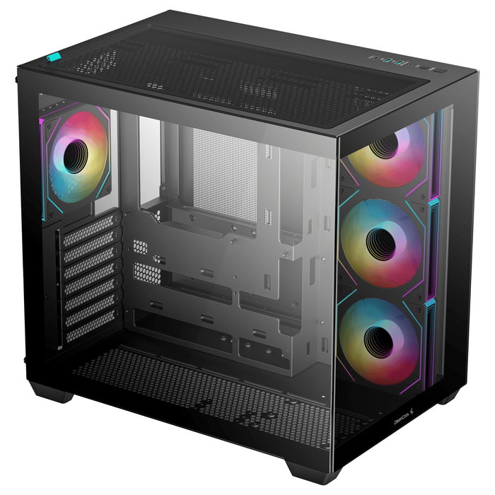 DeepCool CG530 Midi Tower Negra con 4 Ventiladores RGB