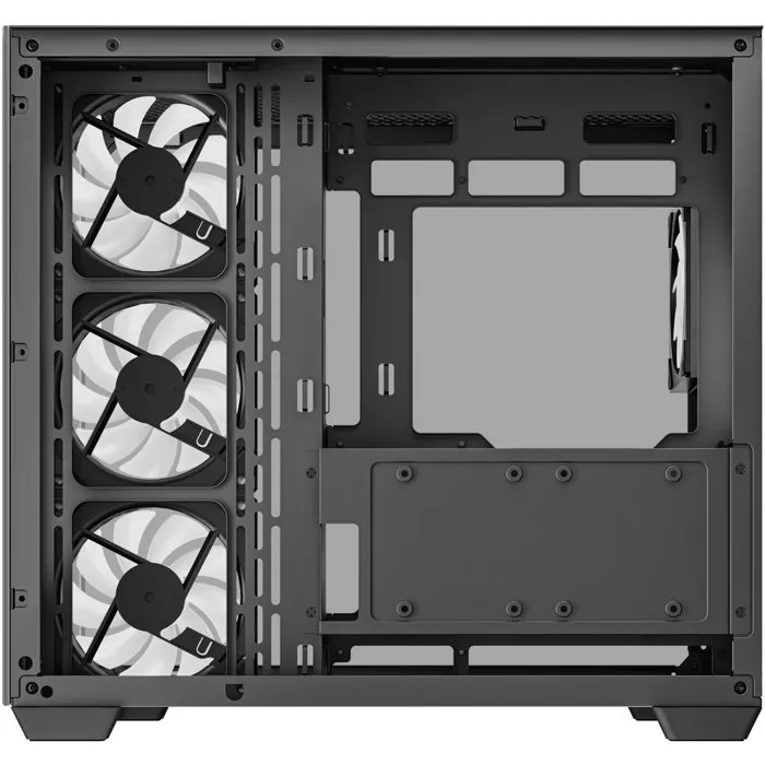 DeepCool CG530 Midi Tower Negra con 4 Ventiladores RGB