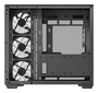 DeepCool CG530 4F Midi Torre PC Gaming Negro ATX/ITX con Ventana Lateral y 4 Ventiladores ARGB, 7 Ranuras de Expansión y USB 3.2 Type-C