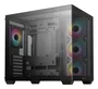 DeepCool CG530 4F Midi Torre PC Gaming Negro ATX/ITX con Ventana Lateral y 4 Ventiladores ARGB, 7 Ranuras de Expansión y USB 3.2 Type-C