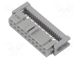 3M Conector IDC de 20 pines hembra serie 891 recto