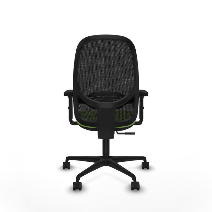 PIQUERAS Y CRESPO Silla de oficina Cilanco con mecanismo Sincro, Pistacho y Negro