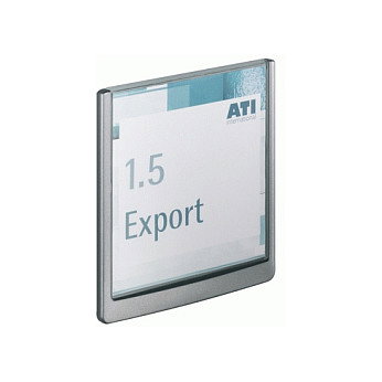 Durable Türschild ClckSign 149x148,5 Kleben/Schr. grafito