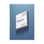 Durable Türschild ClckSign 149x148,5 Kleben/Schr. grafito