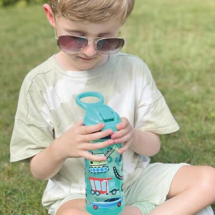Nuby Pack de 2 botellas de agua Super Quench 540 ml - Azul Nuby Pack de 2 botellas de agua Super Quench 540 ml - Azul