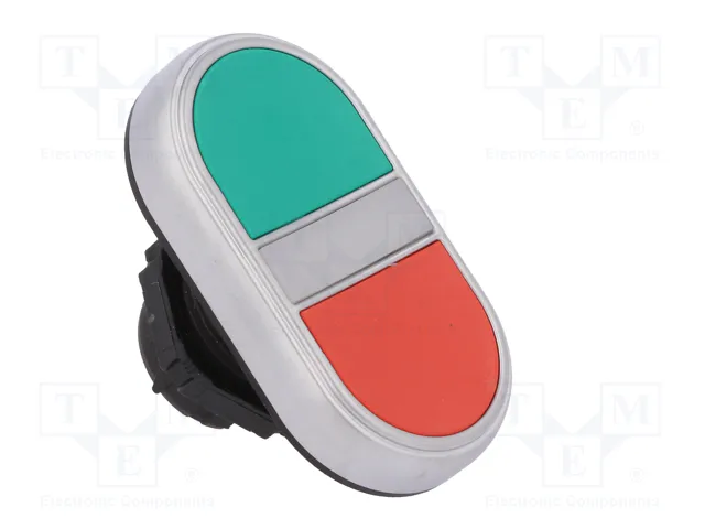 LOVATO ELECTRIC Interruptor doble Platinum 22mm rojo/verde LOVATO ELECTRIC Interruptor doble Platinum 22mm rojo/verde